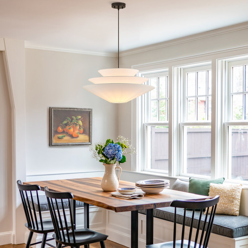 Dakota Fields Dia 23.62 Inches, 1-Light Modern Farmhouse